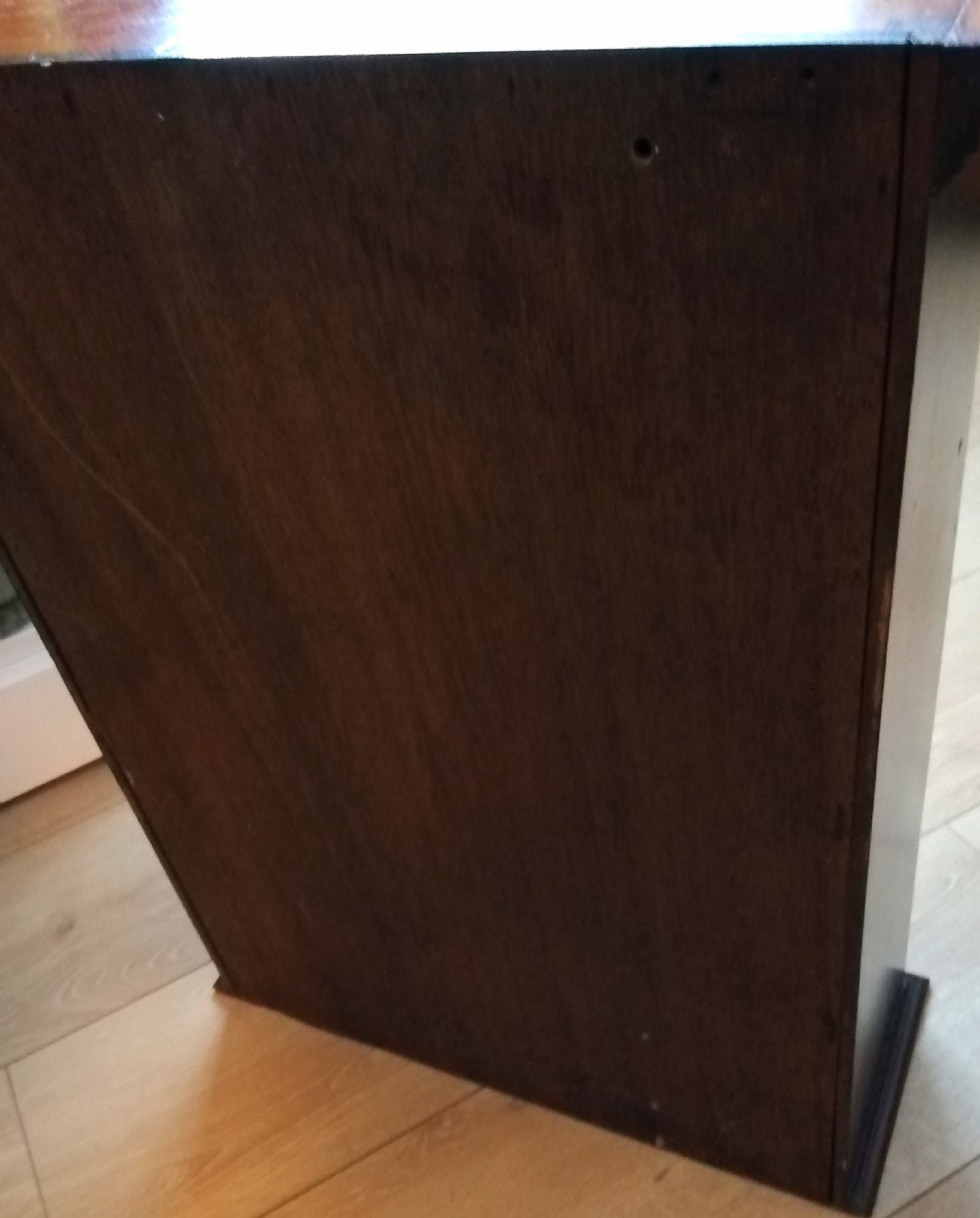 Antique wall cabinet , with mirror door  View VIII