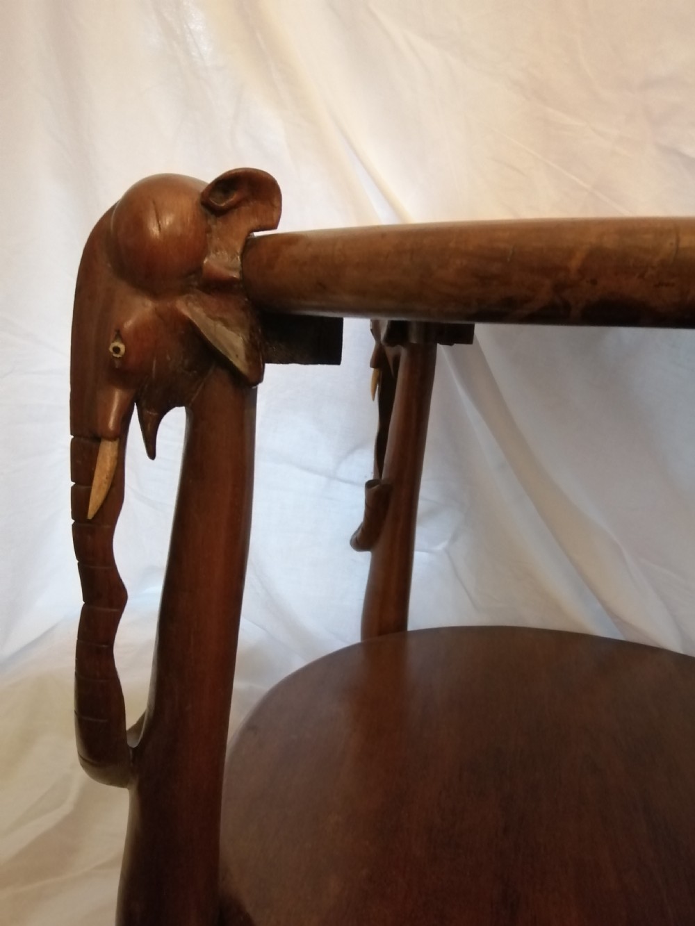 Antique Anglo Indian  occasional table. View X