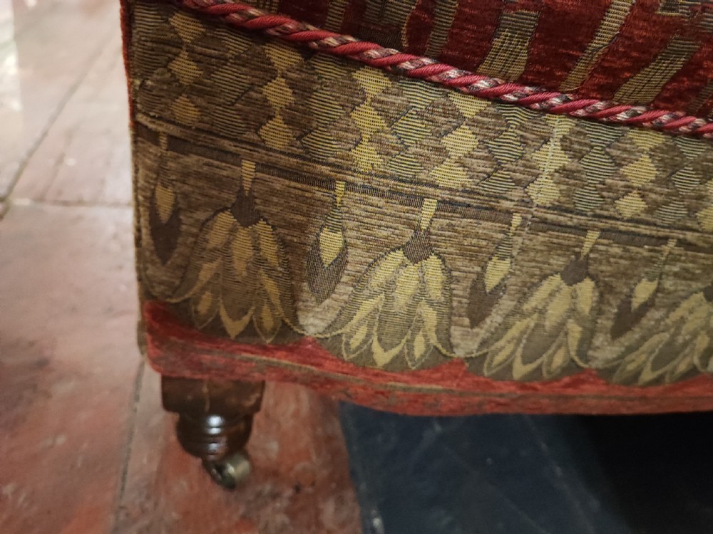 Victorian chesterfield sofa. View V