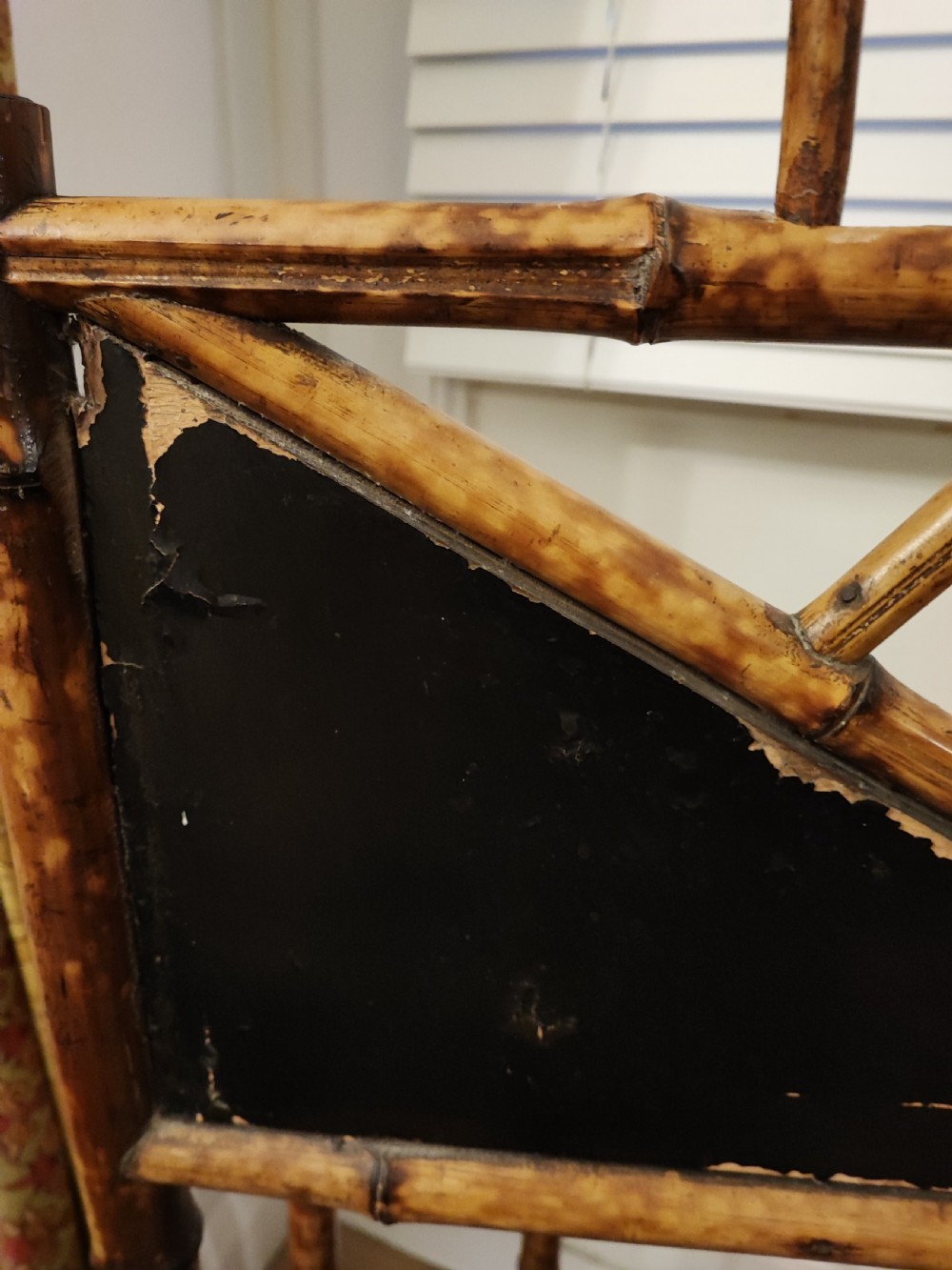 Victorian bamboo umbrella and stick stand. View IX