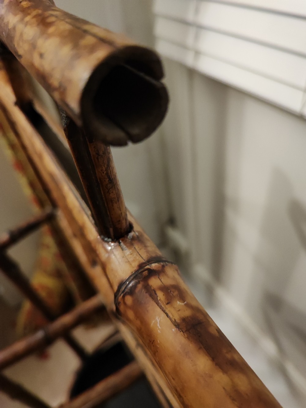 Victorian bamboo umbrella and stick stand. View XIV