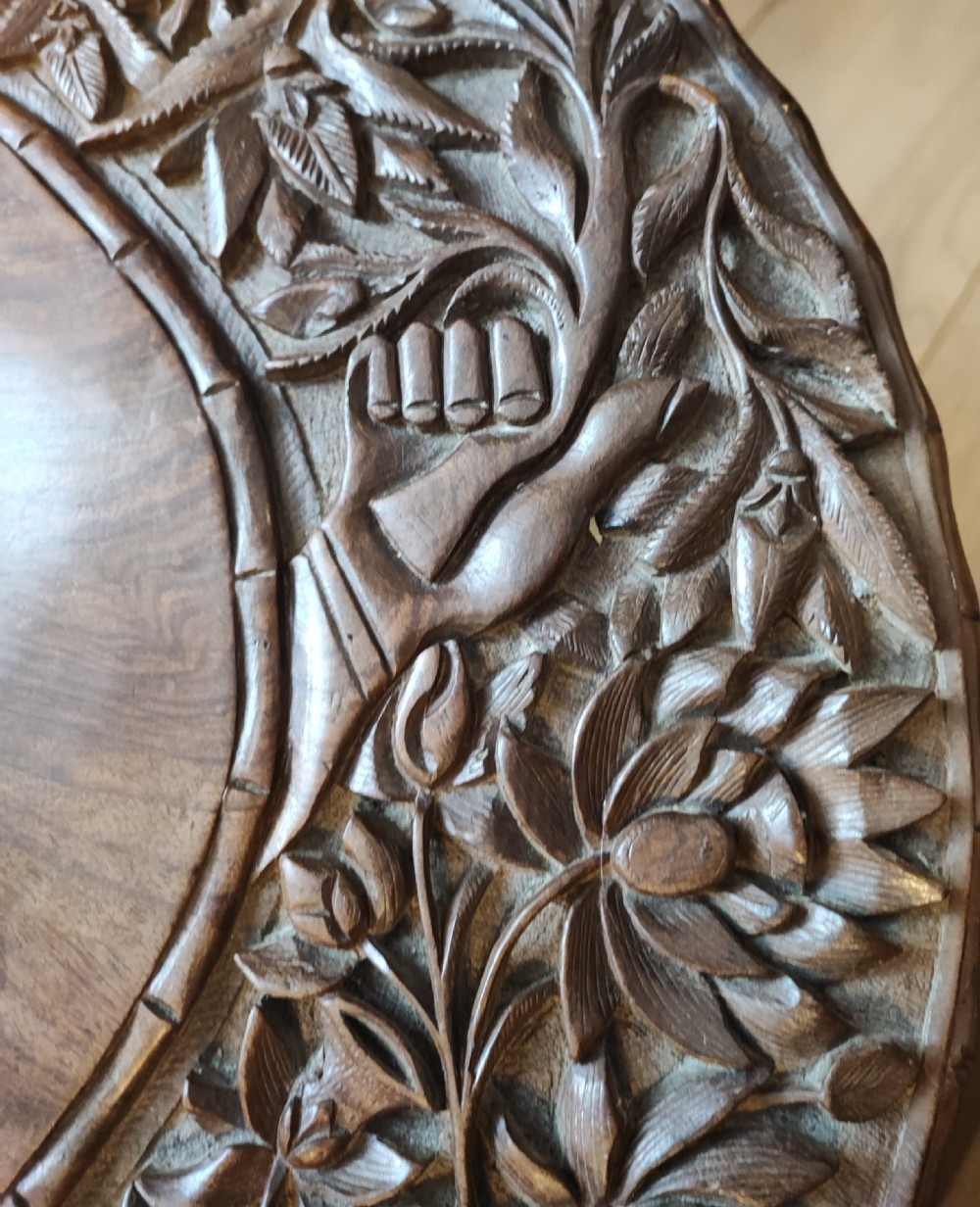 A fiine  anglo indian  teak coffee table View II