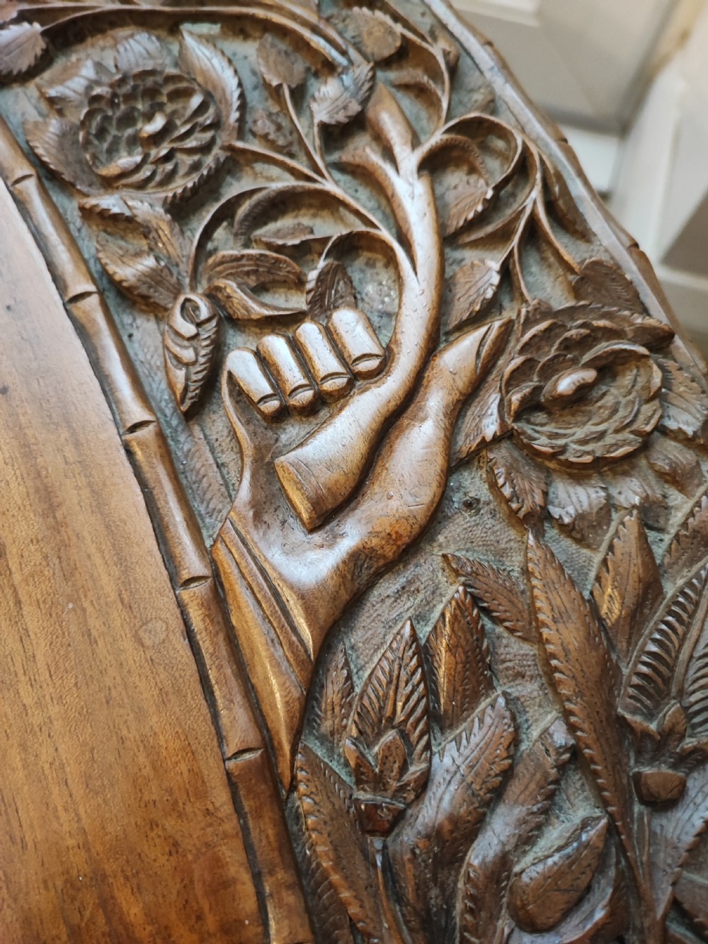 A fiine  anglo indian  teak coffee table View VIII