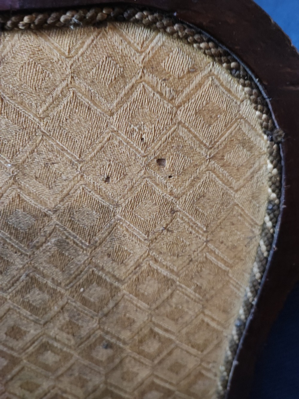 A Victorian Berlin woolwork featuring the royal military coat of arms.  View XIII