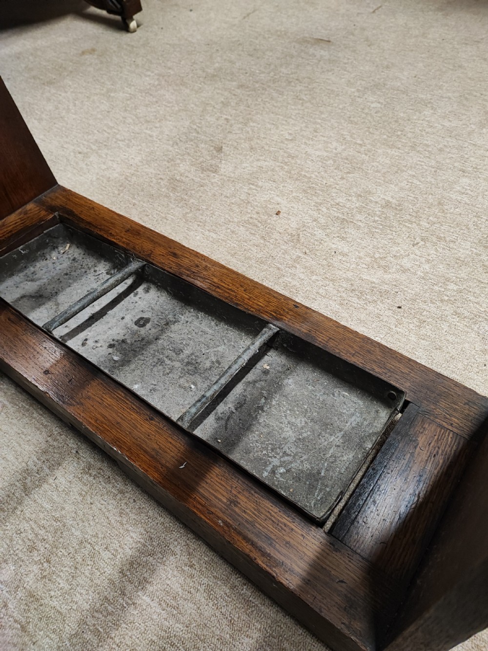 Liberty and Co oak  5 section stick stand. View VII