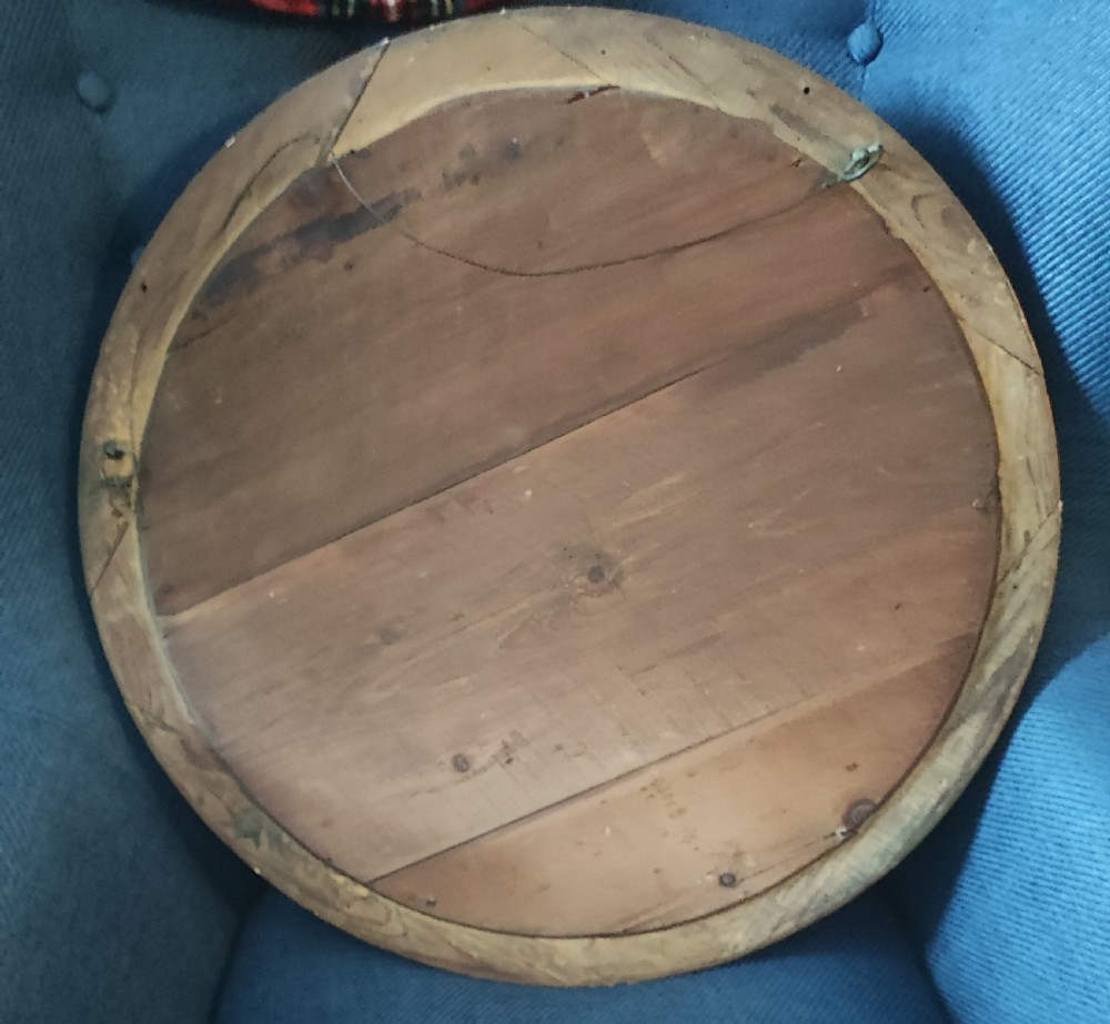 A 19c gilt convex mirror  View IV