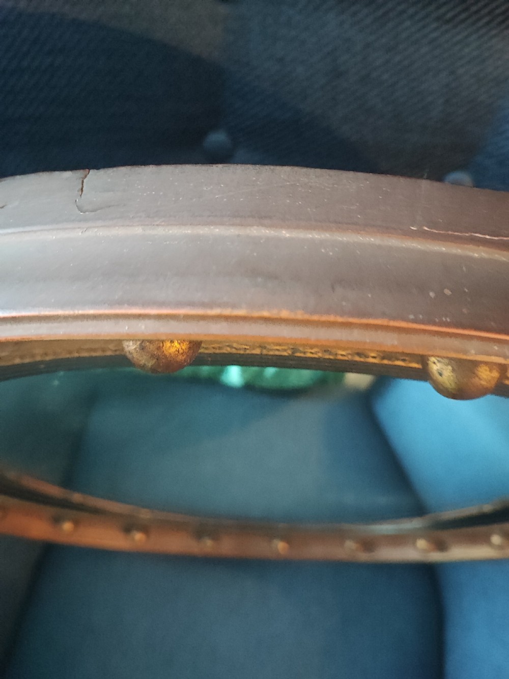 A 19c gilt convex mirror  View V