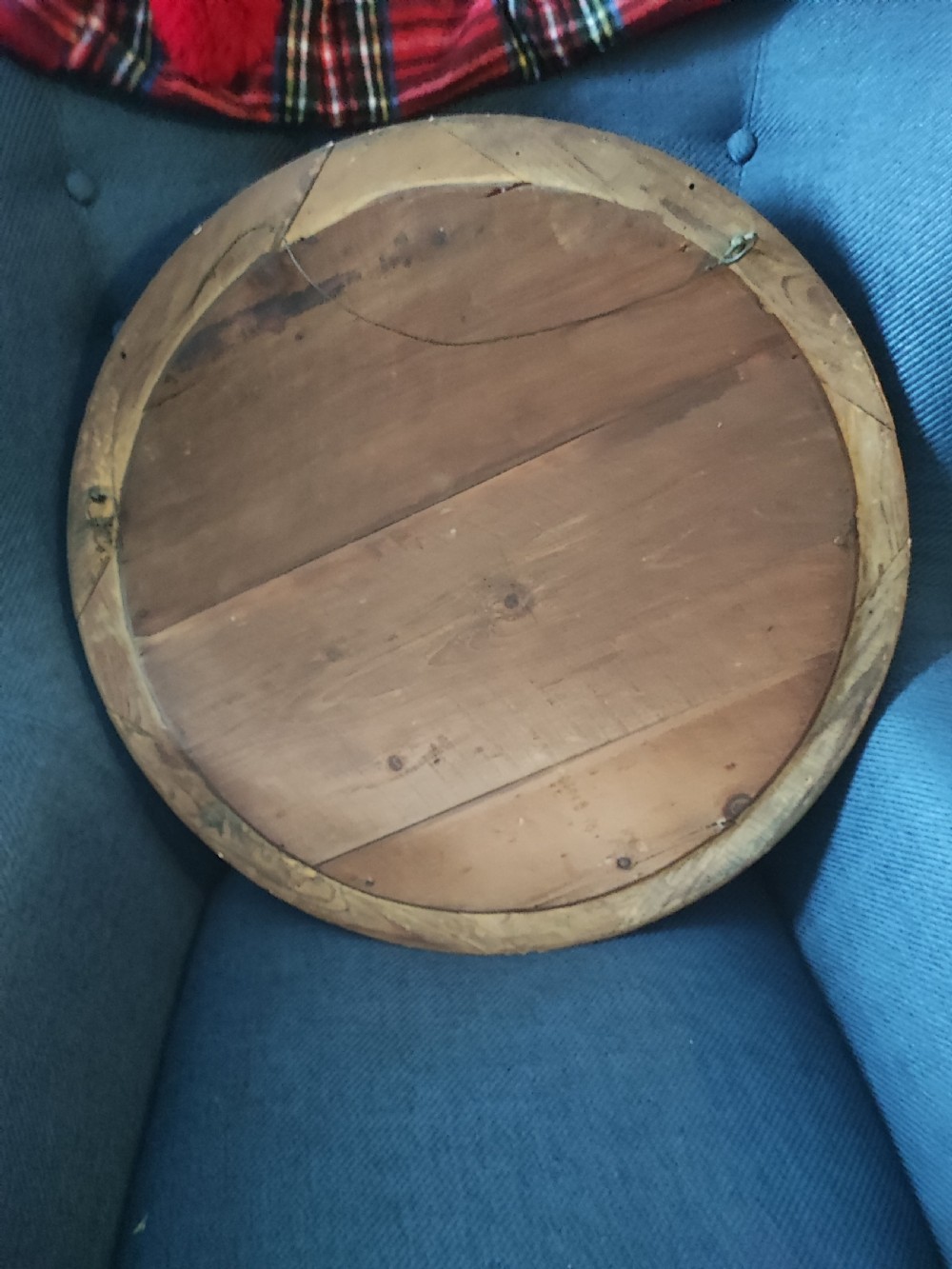 A 19c gilt convex mirror  View IX
