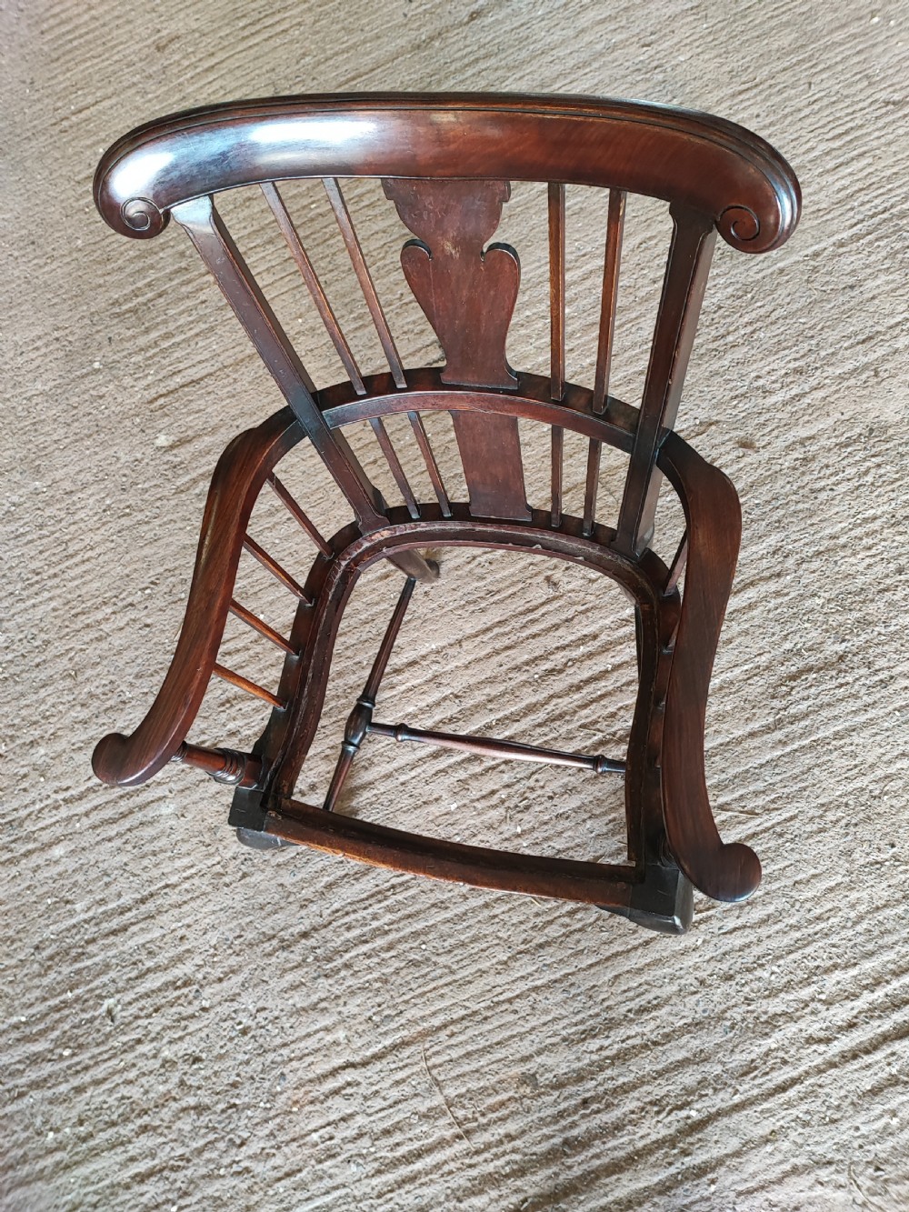 A quality mahogany Windsor armchair by Birch and co for liberty of London. View II