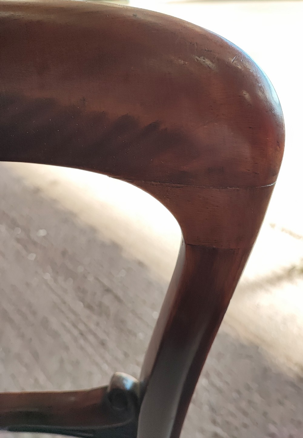 Quality set of 8 Victorian mahogany dining chairs. View IX