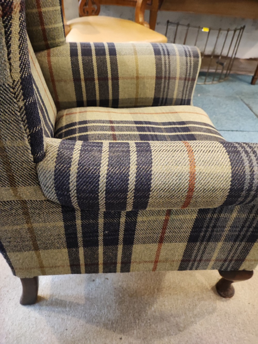 Antique wing chair  View IV