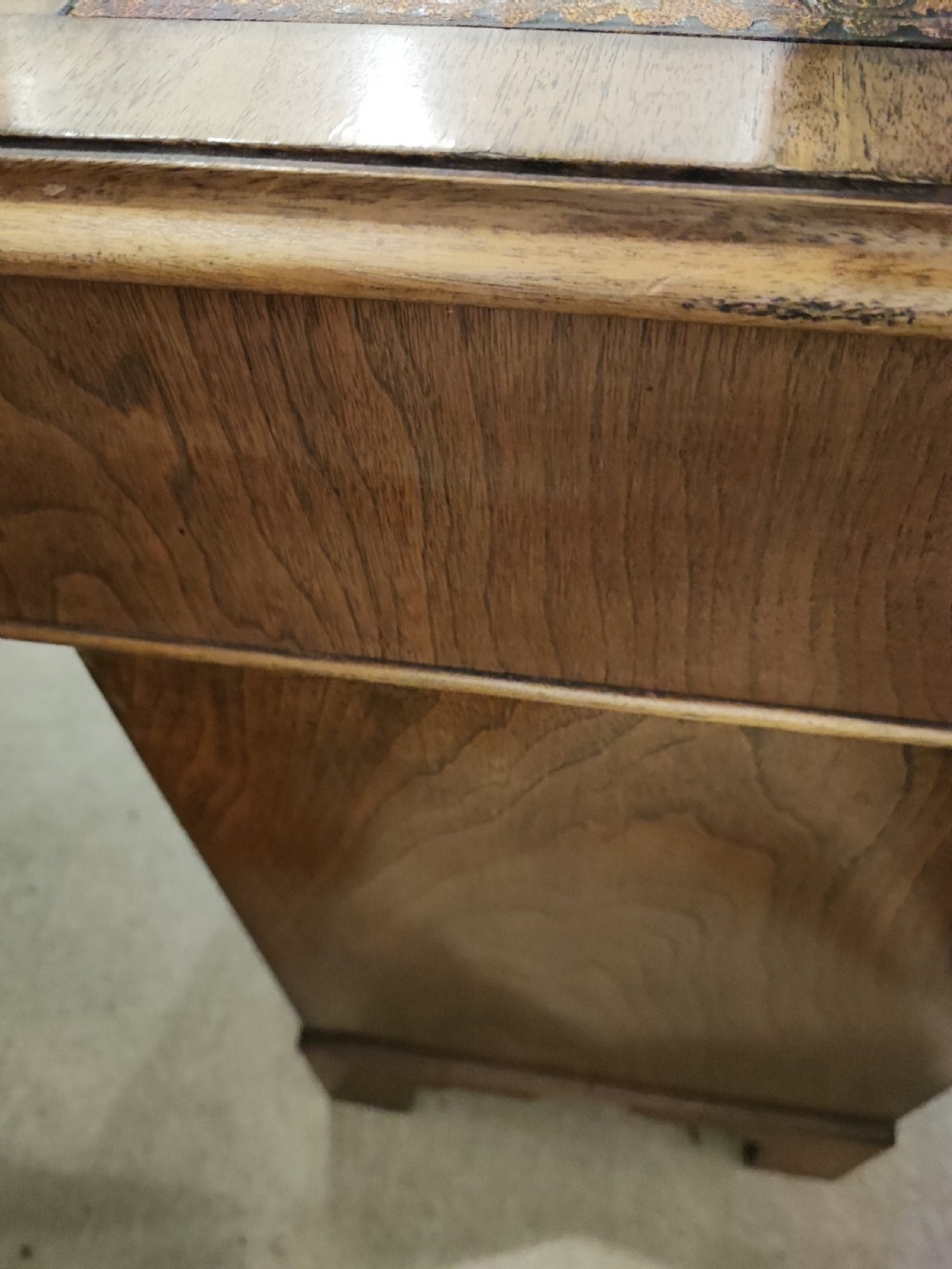 A George III style mahogany  desk  View II