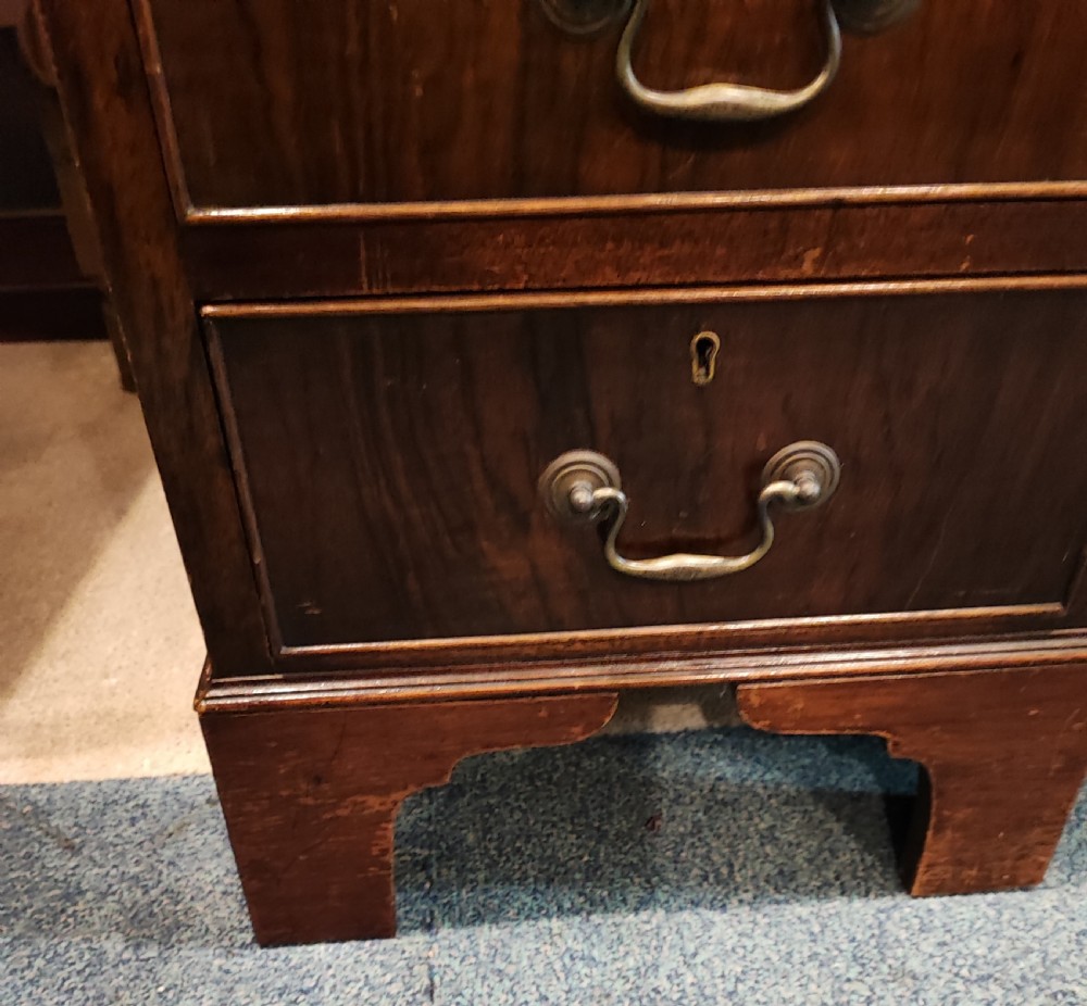 A George III style mahogany  desk  View V