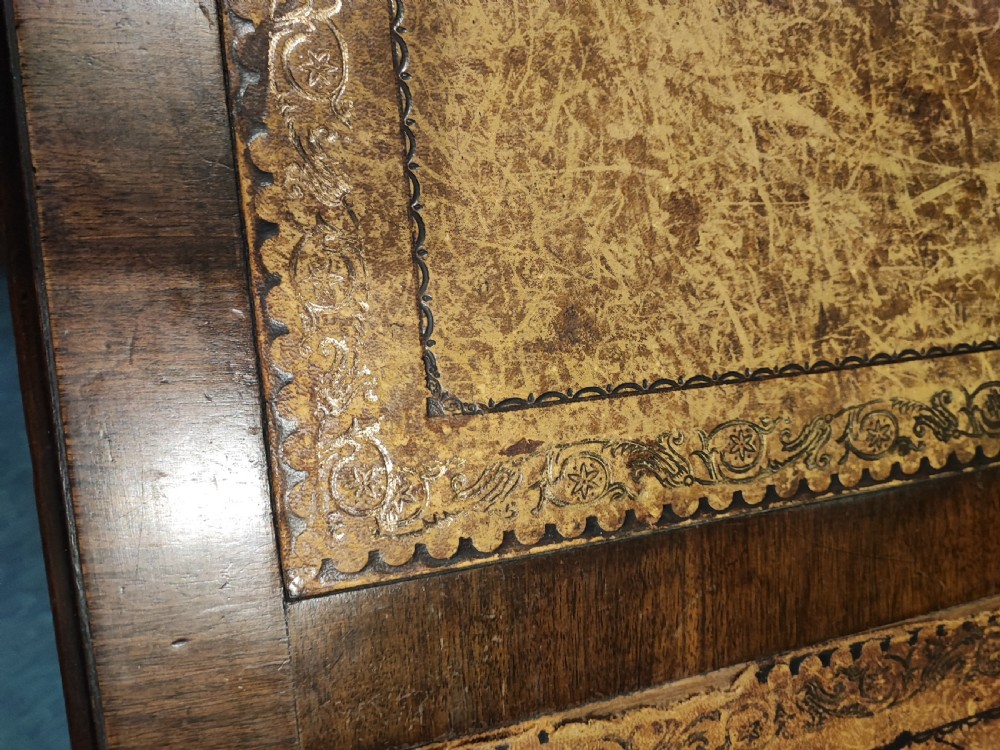 A George III style mahogany  desk  View VI