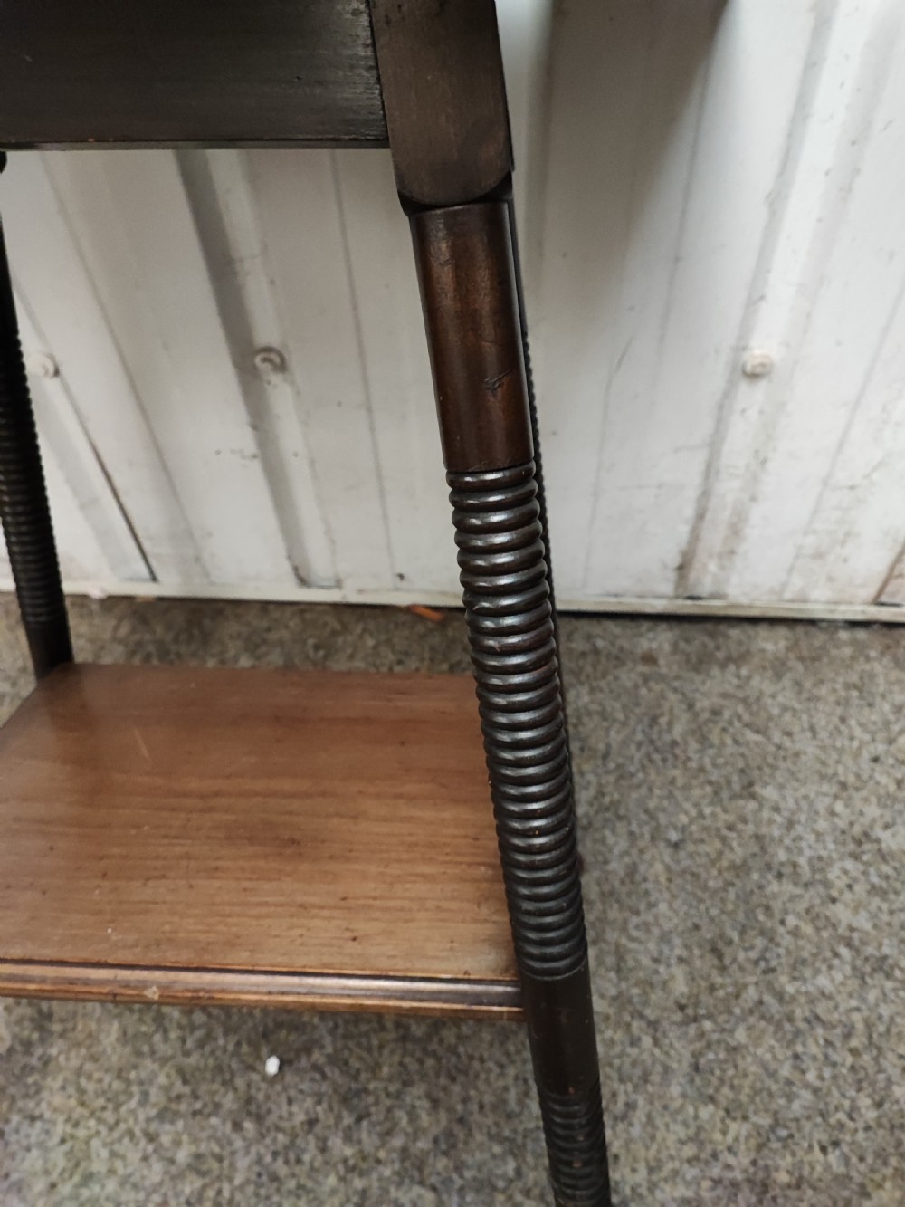 Antique mahogany lamp occasional table by william birch for liberty  and co  View X