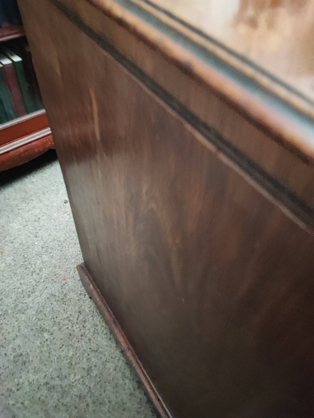   quality small georgian mahogany chest of drawers  View XII