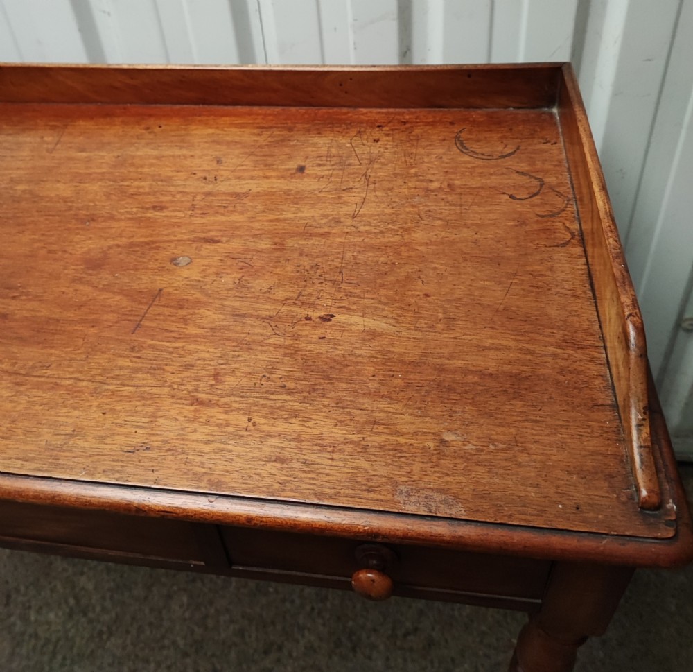 Regency mahogany dressing table  View X