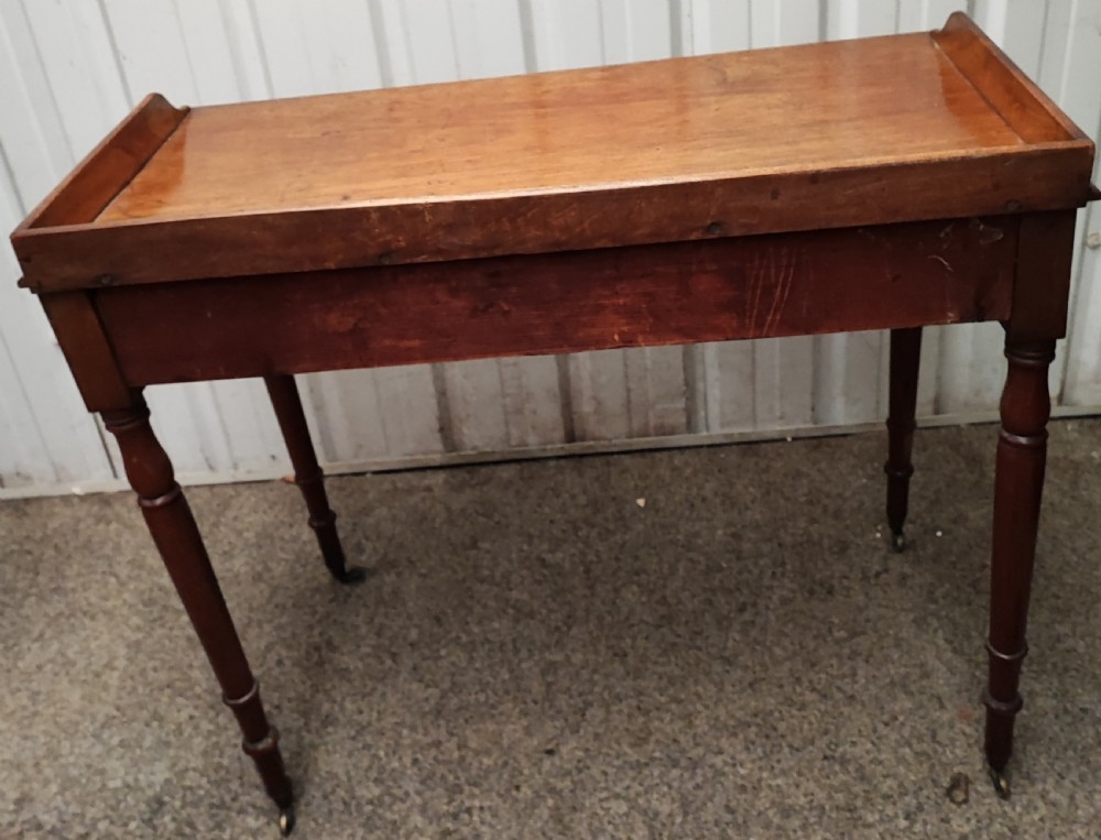 Regency mahogany dressing table  View XX