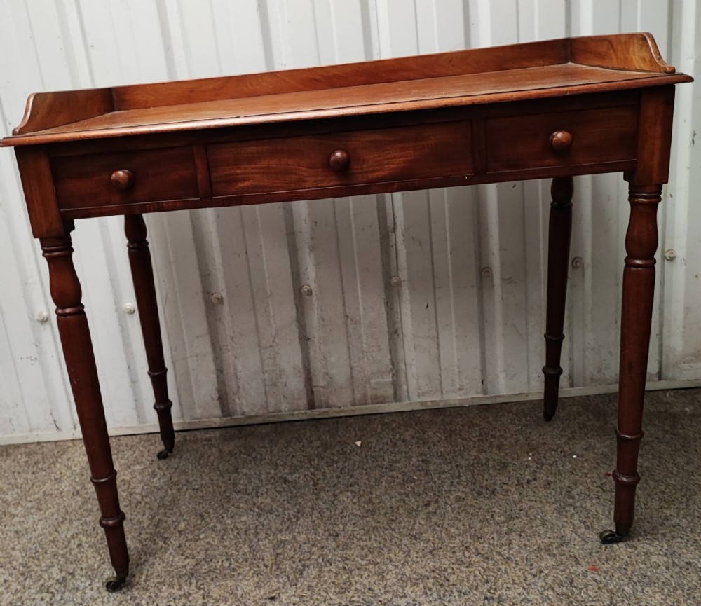 Regency mahogany dressing table  View XXV