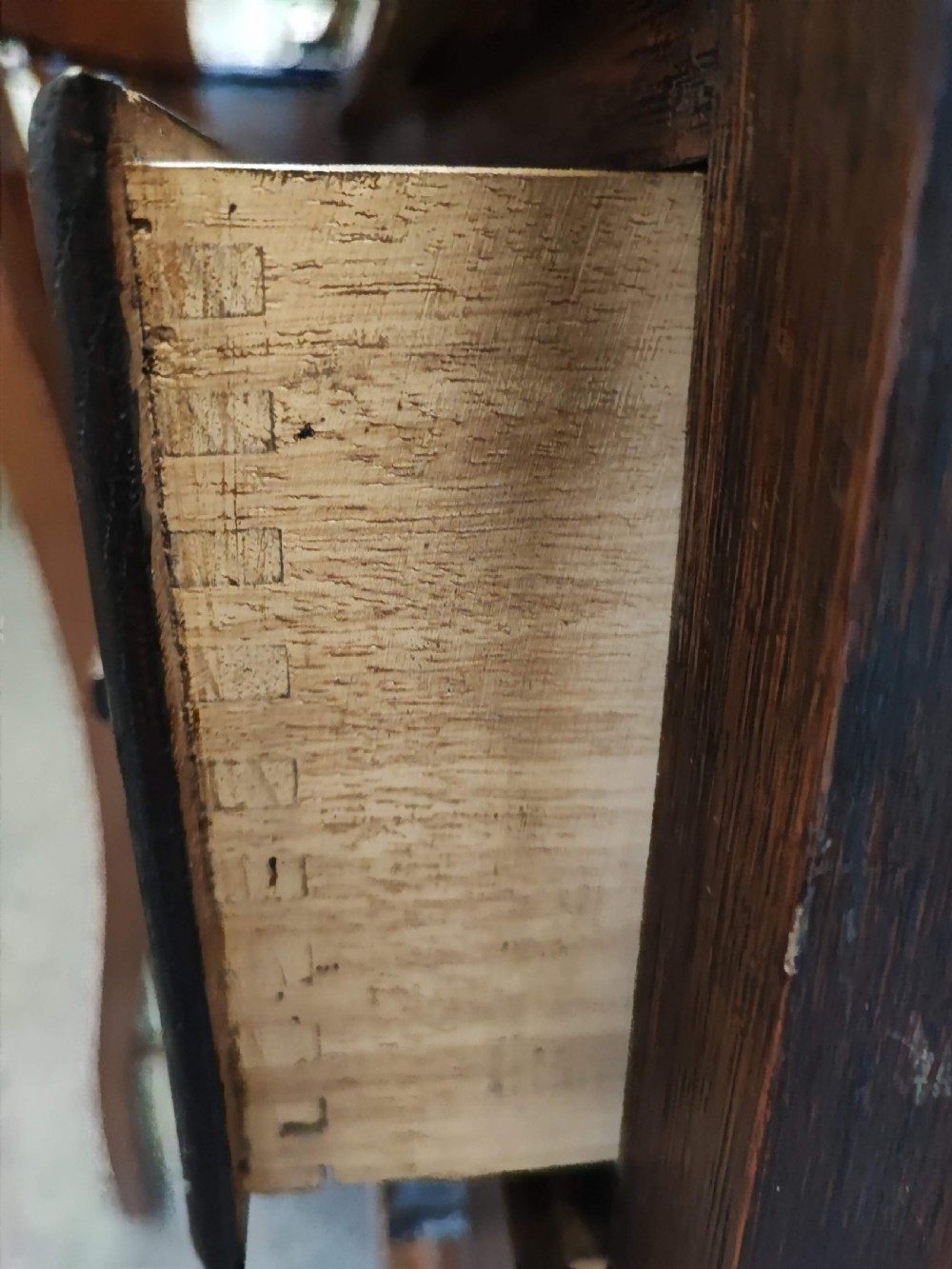 An antique oak roll top desk and chair  View XIII