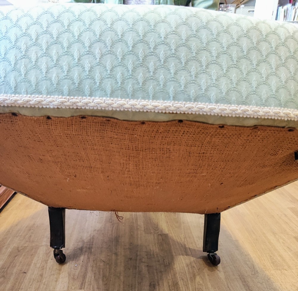 Antique upholstered armchair. View IX