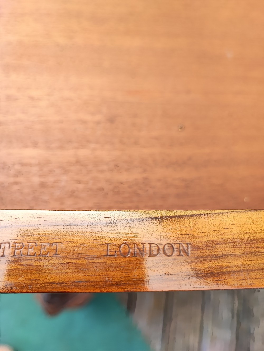 Superb Victorian burr walnut Canterbury whatnot , stamped by T Wilson of London. View XII