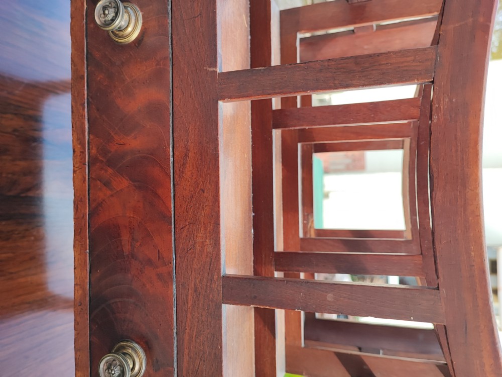Regency mahogany Canterbury. View XIII