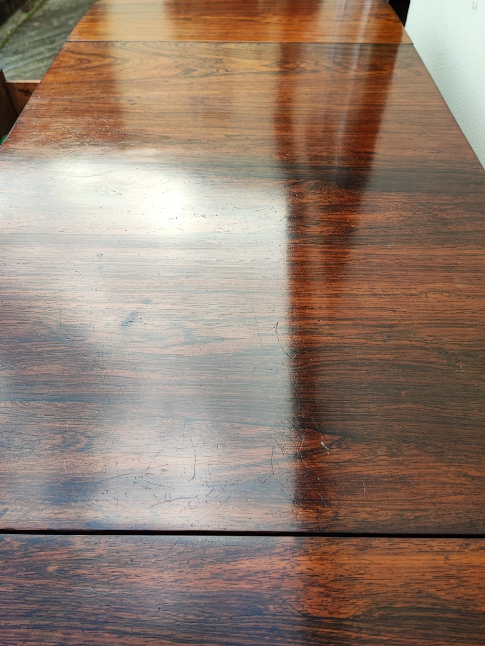 A beautiful Regency rosewood sofa table. View XV