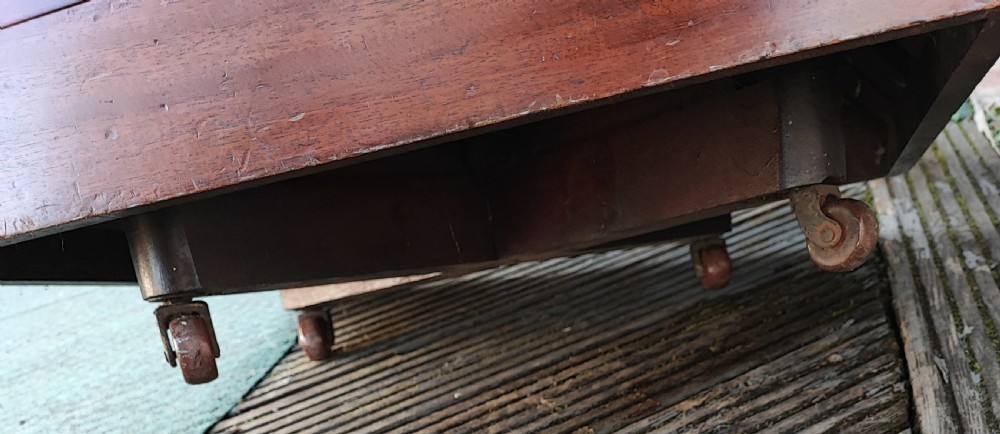 A quality and large size Victorian mahogany revolving bookcase. View XVI