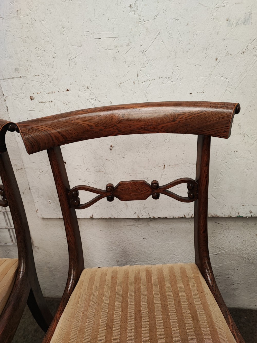 A pretty set of 4 Regency dining chairs. View XIV