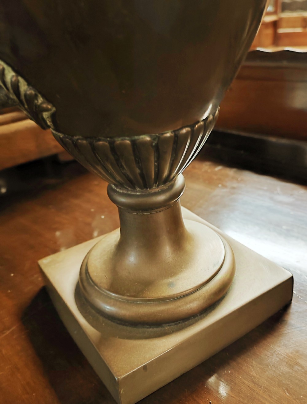 Tall and elegant, Regency copper Samovar. View XII