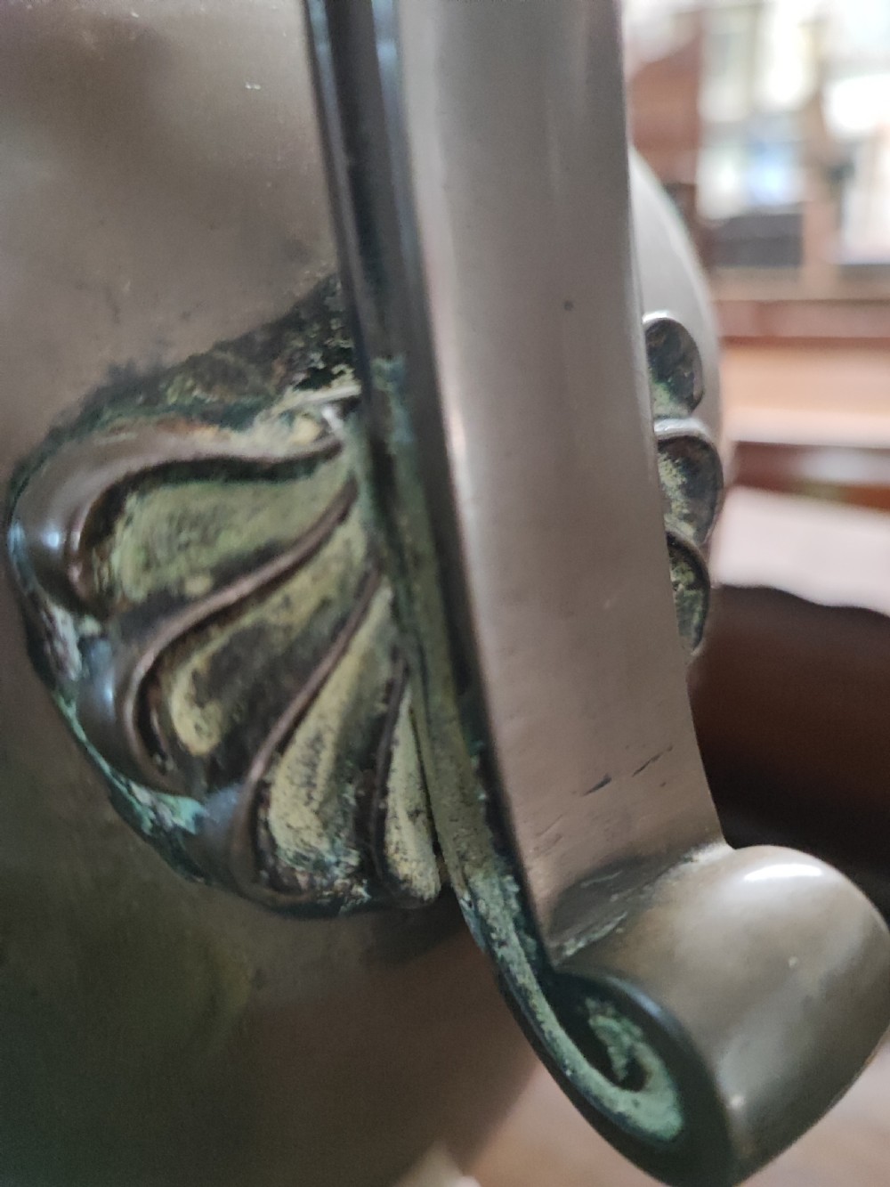 Tall and elegant, Regency copper Samovar. View XIX