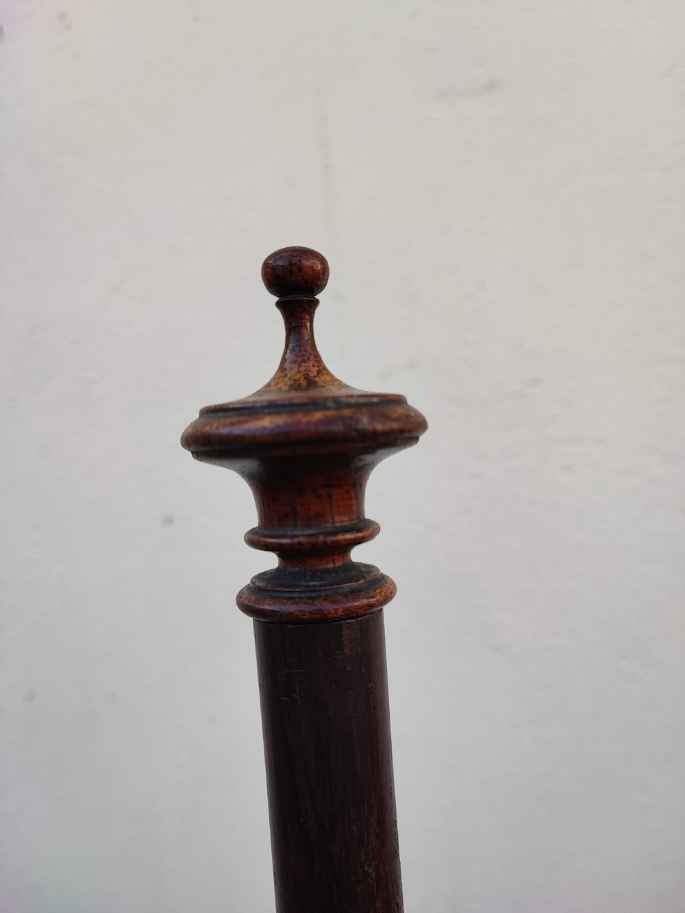 A fine pair of Regency rosewood pole screens. View XII