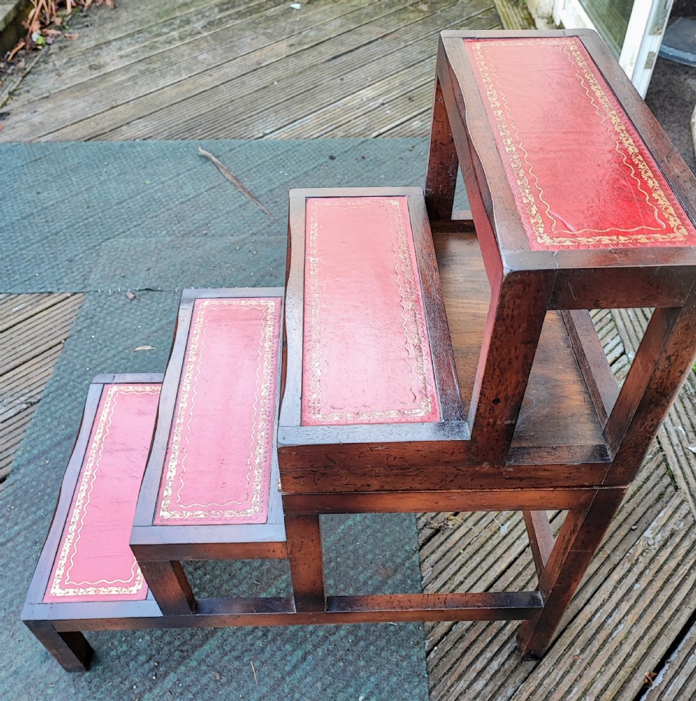 Set of metamorphic library steps. View III