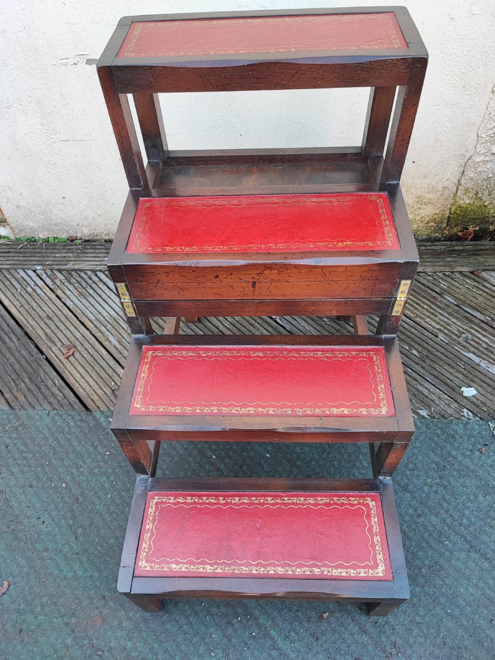 Set of metamorphic library steps. View IX