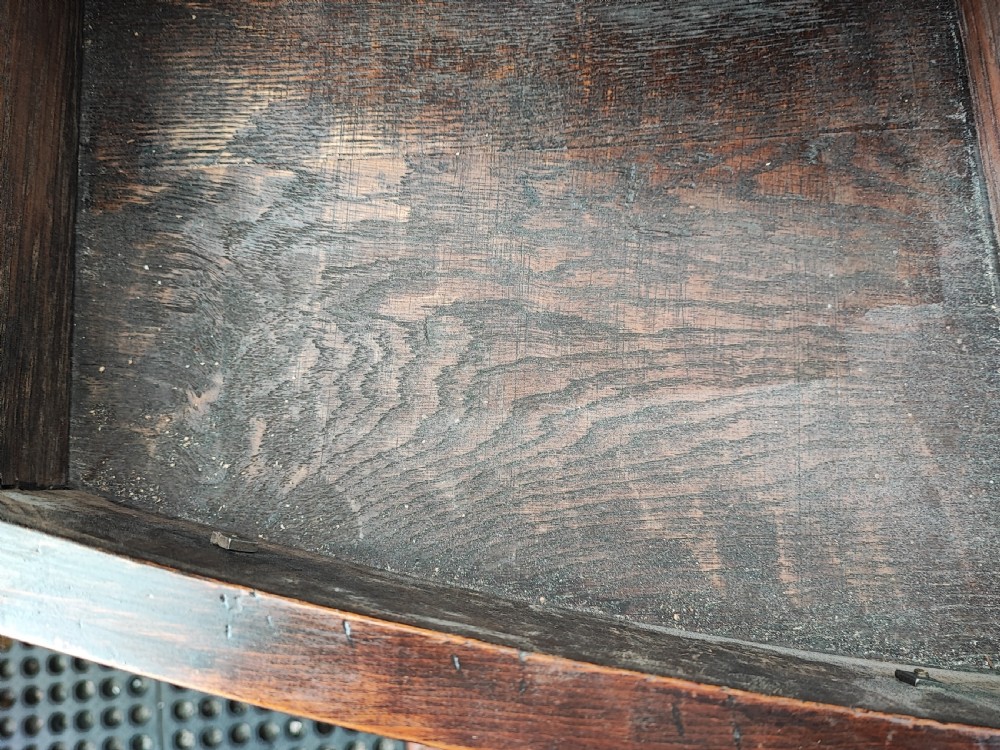 A superb Queen Anne style walnut marquetry carved and gilded hall table or side table. View VIII