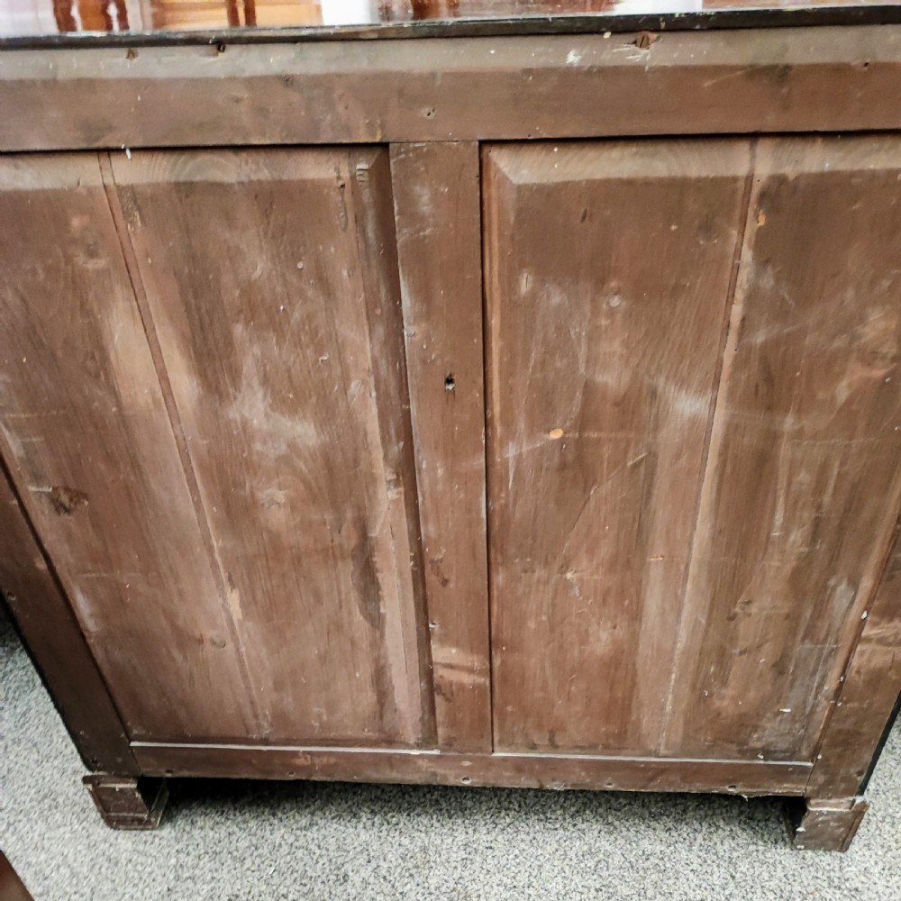 A quality Georgian mahogany bureau. View VI