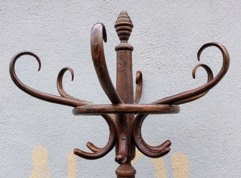 Antique bentwood  hat and coat stand View II