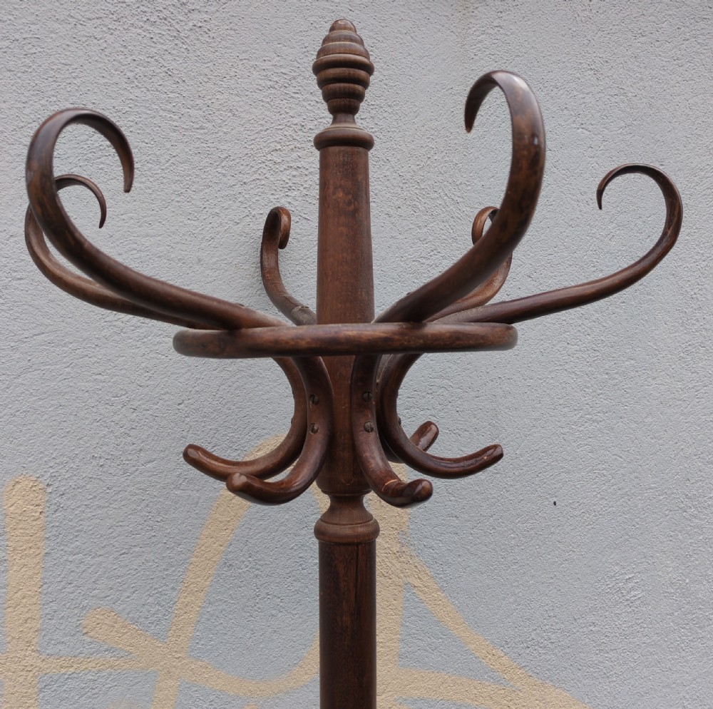Antique bentwood  hat and coat stand View VI