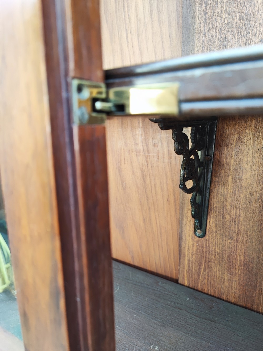 Quality Victorian 2 door bookcase. View III