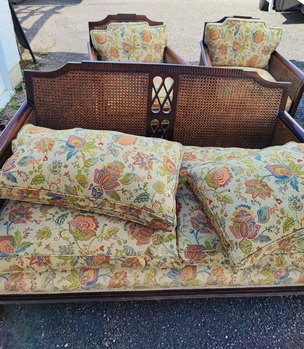 Superb Edwardian 3 piece Berger suite. View V