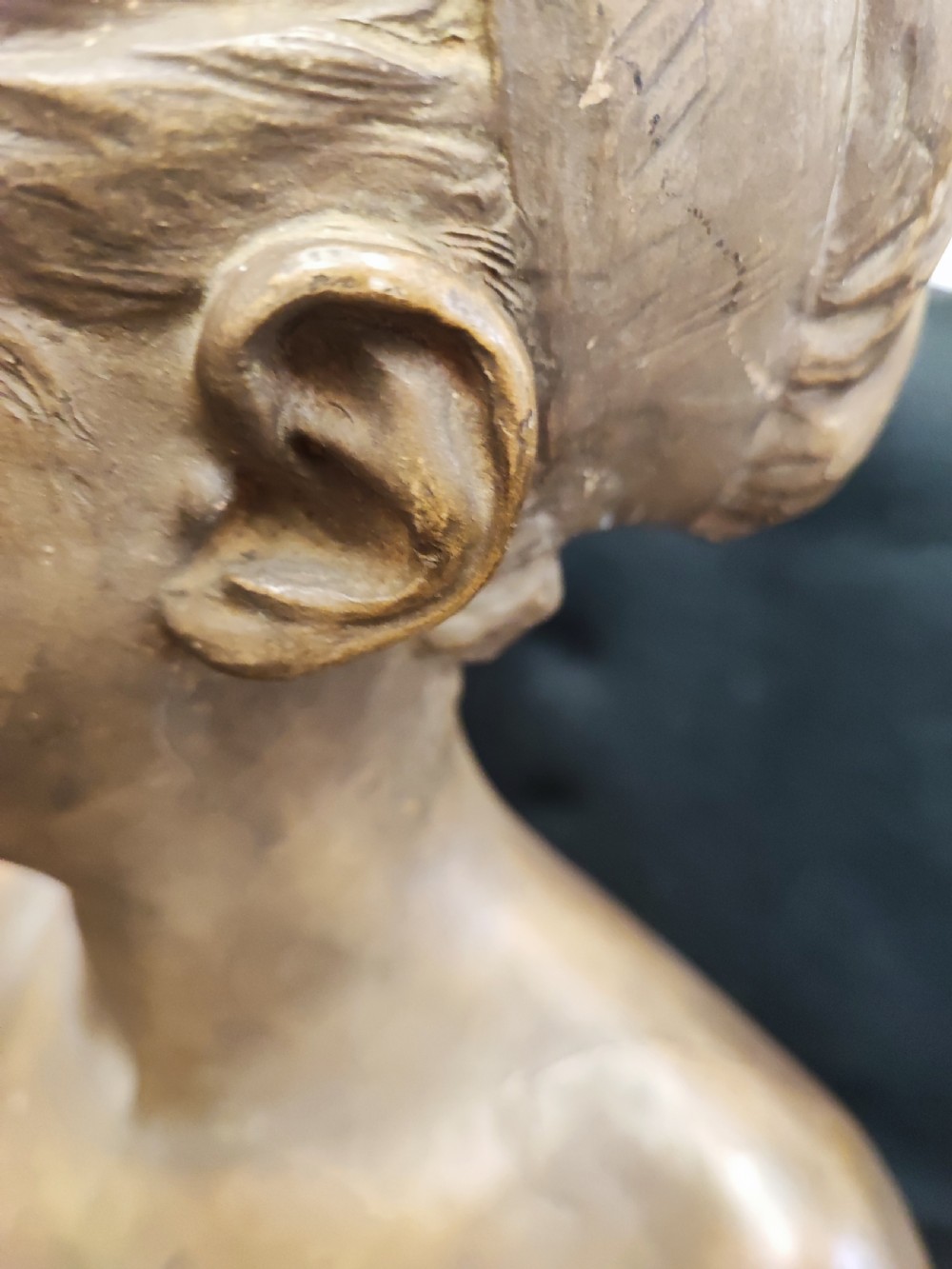 A fine pair of French terracotta busts. View II