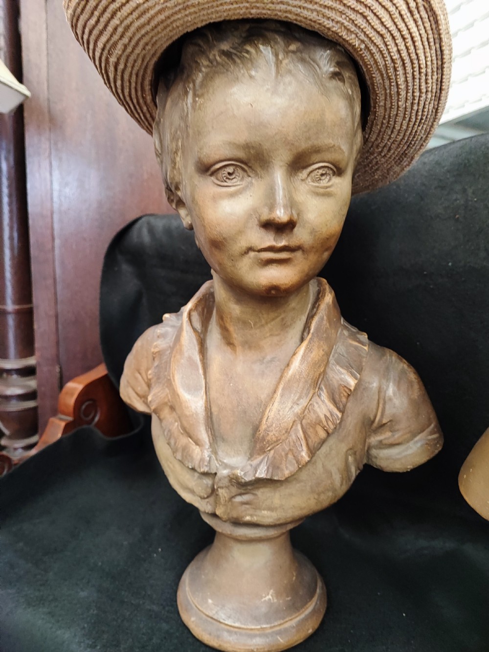 A fine pair of French terracotta busts. View XXIII