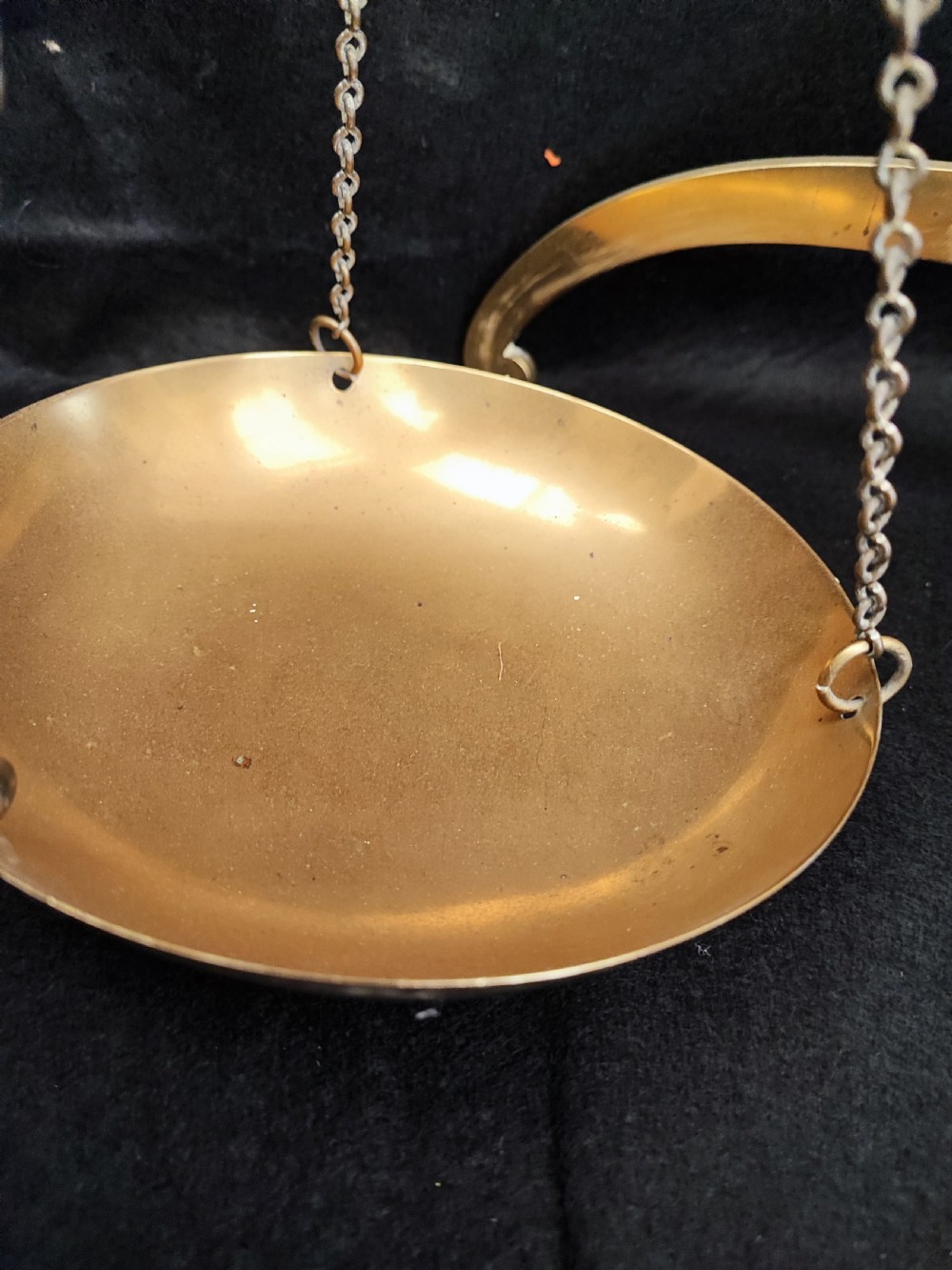 19c set of brass scales.  View VII