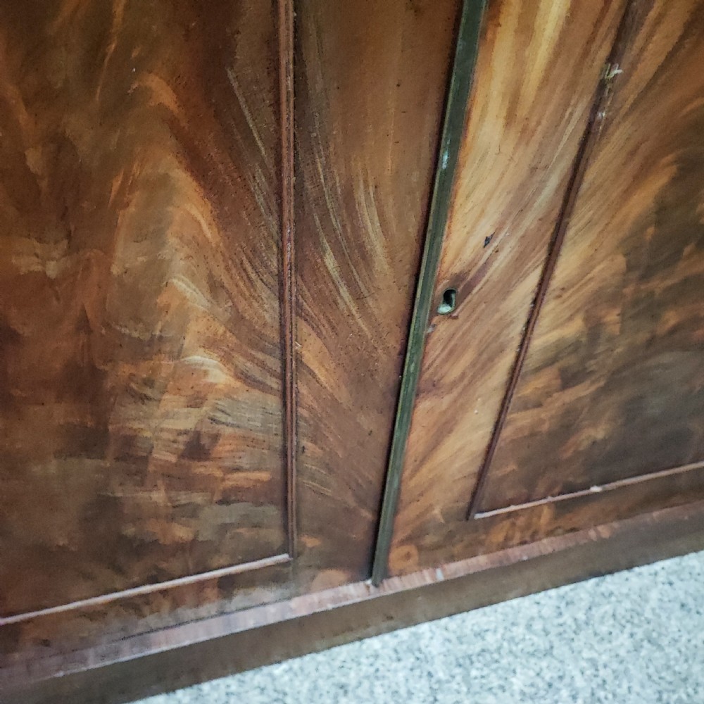 Regency mahogany side cabinet View III