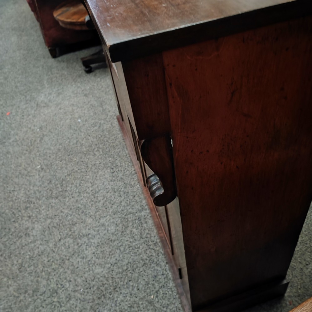 Regency mahogany side cabinet View IV