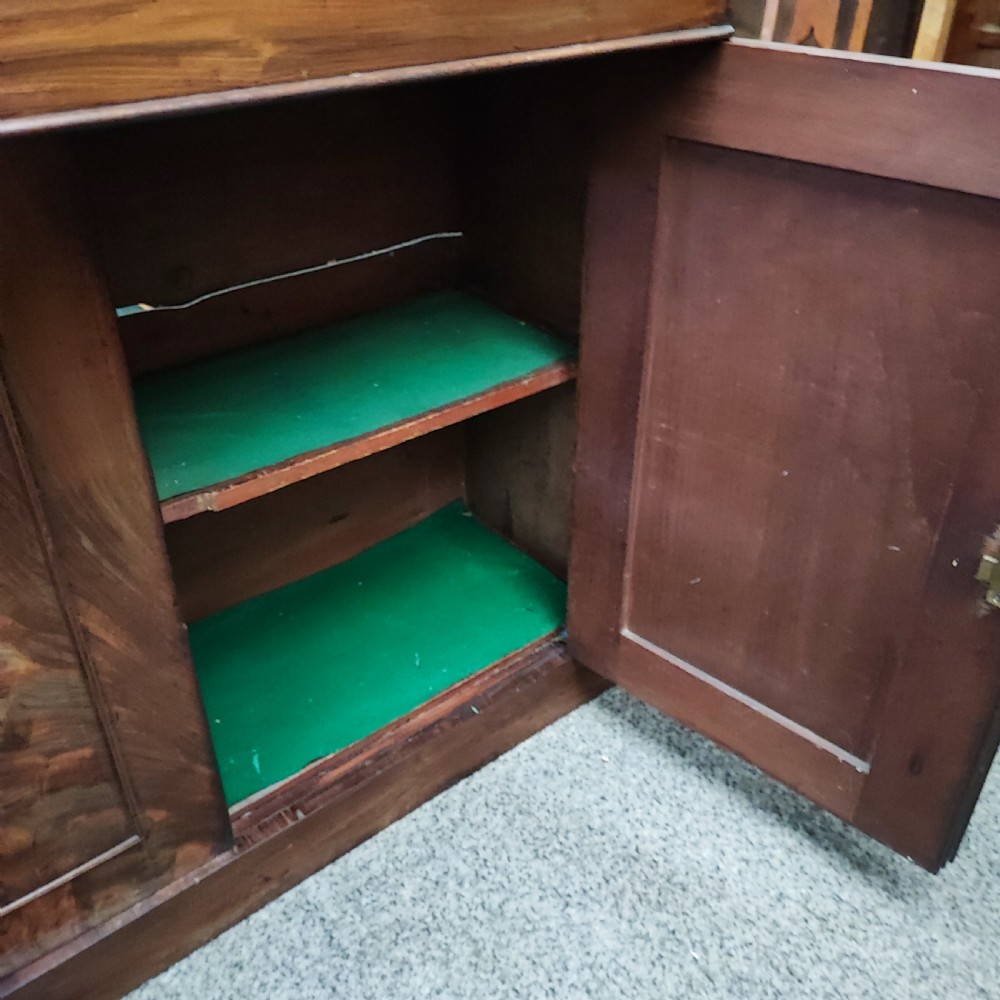 Regency mahogany side cabinet View V