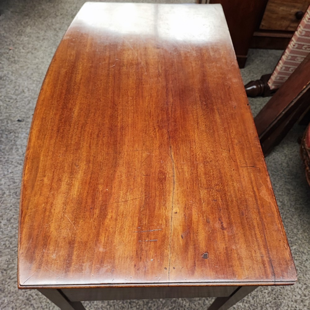 Georgian mahogany writing or dressing table View III