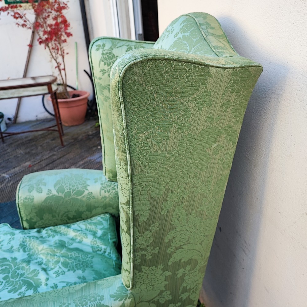 Superb antique wing arm chair View II