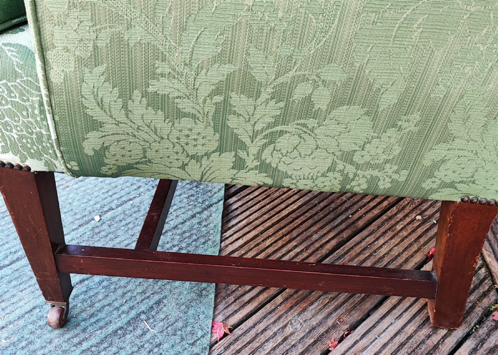 Superb antique wing arm chair View VII